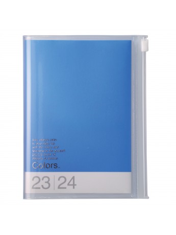Agenda Semainier 2024 A6 - Storage it Bleu — Les Fleurs