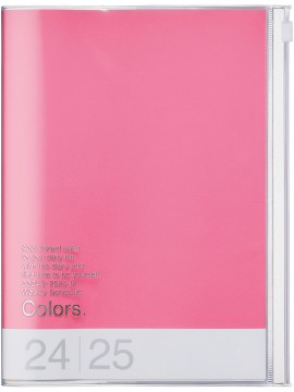 2025 Diary A6 Colors /Pink