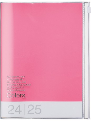 2025 Diary A6 Colors /Pink