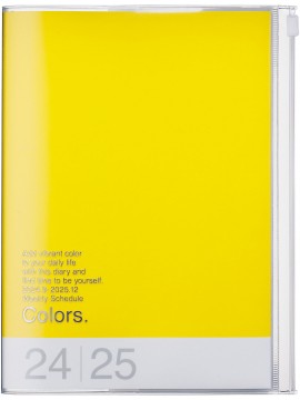 2025 Diary A6 Colors / Yellow