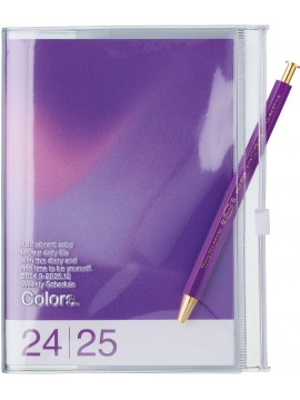 2025 Diary A6  Gradient / Purple