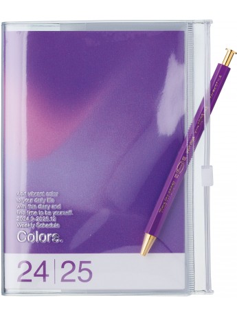 2025 Diary A6  Gradient / Purple