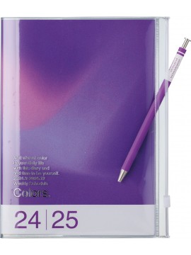 2025 Diary A5 Gradient / Purple