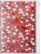 2025 Diary B6 Flower Pattern / Red